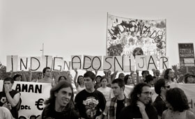 Manifestación en Almería 