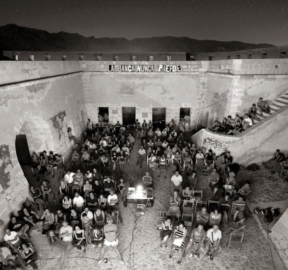 Cine en el Castillo de San Felipe